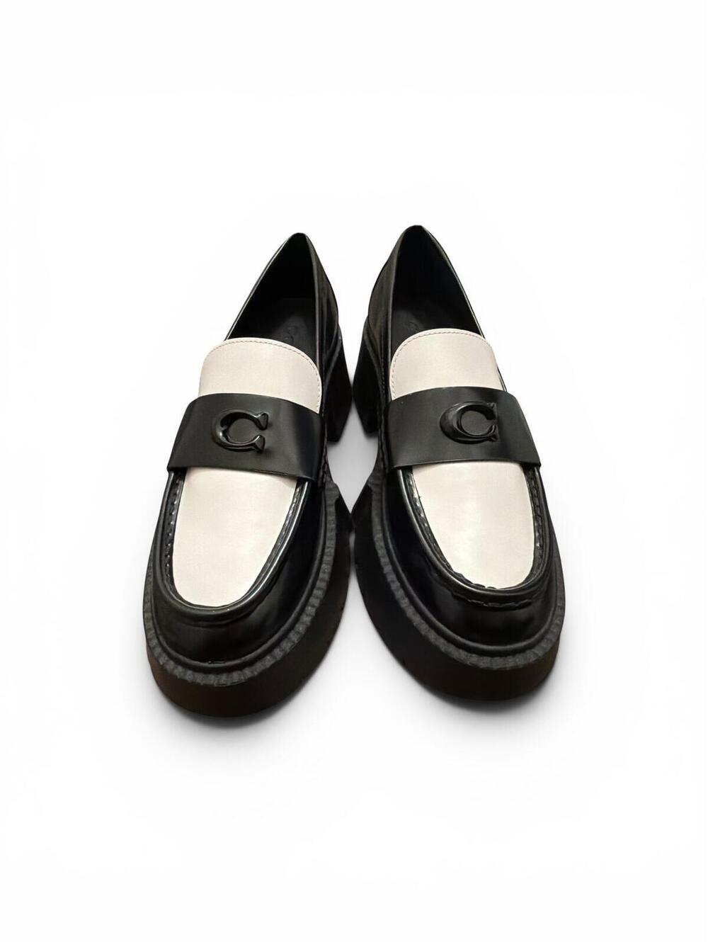 Coach Women's Leah Patent Slip On Loafer Flats - Picture 6 of 6